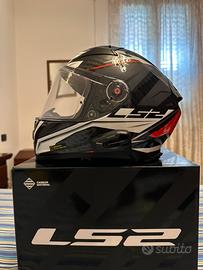 CASCO LS2 FF811 VECTOR II CARBON  TG. L + u-com 6r