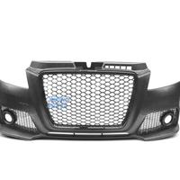 PARAURTI ANTERIORE AUDI A3 8P 08-12 LOOK RS3 NERO 