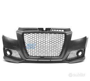 PARAURTI ANTERIORE AUDI A3 8P 08-12 LOOK RS3 NERO 