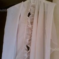 Coppia tendine rosa antico cucina/bagno