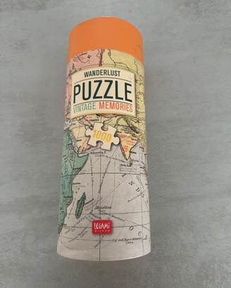 Puzzle Wanderlust Legami Vintage Memories 1000