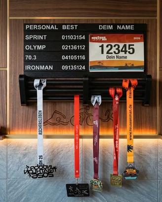 🥇 PORTAMEDAGLIE PERSONALIZZATO