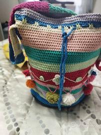 borsa a secchiello homemade 