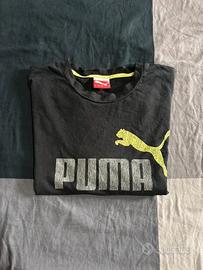 T-shirt Puma Sportlifestyle Nera / Verde Fluoro