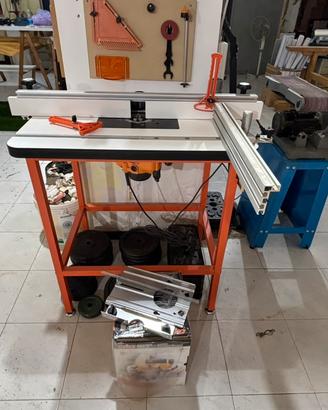 Fresatrice e banco CMT 7 E