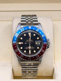 Rolex gmt master ref 1675 plexy 1963