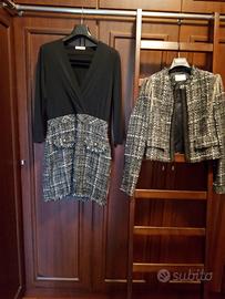 completo abito con giacca corta