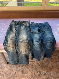Jeans moto uomo donna