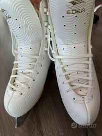 Scarpe da pattinaggio bianche misura 38
