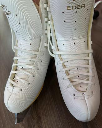 Scarpe da pattinaggio bianche misura 38