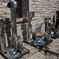 Canne fumarie acciaio inox