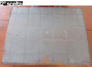 Lastra in ghisa 100x130 x 1,2cm. stufa e camino