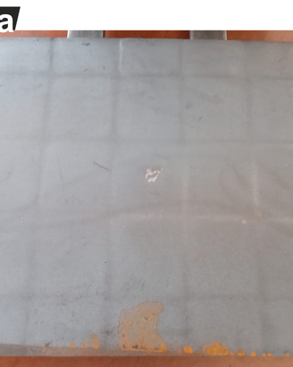 Lastra in ghisa 100x130 x 1,2cm. stufa e camino