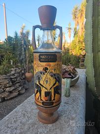 bottiglia anfora liquore Ouzo vintage 