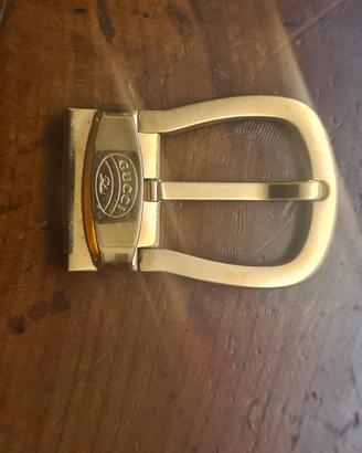 Gucci fibbia cintura. 