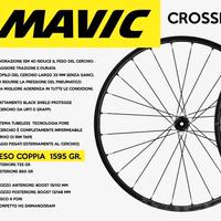 Ruote Mavic CROSSMAX SLS 29" Coppia 1595gr nuove