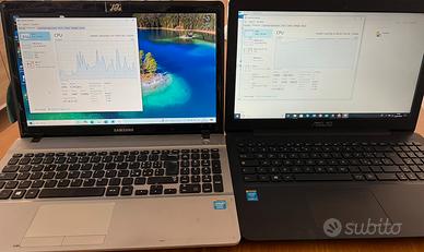 Notebook samsung e notebook asus - funzionanti