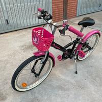 Bici 20 bambina 6 marce BTWIN