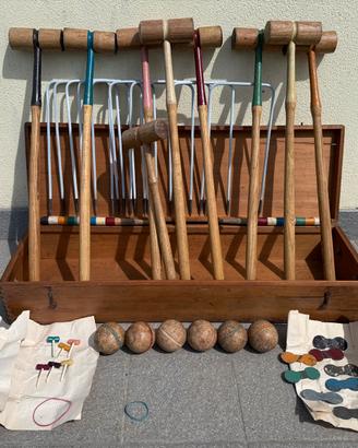 Set CROQUET vintage