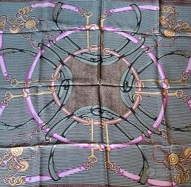 foulard  pura seta Borbonese 