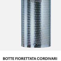 BOTTE FIORETTATA CORDIVARI acciaio inox AISI 304 c