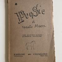 MUCCI, Renato. POESIE. 1938
