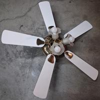 Lampadario ventilatore vintage