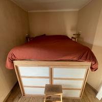 Letto giapponese Cinius “Impero” con armadio integ