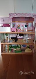 Casa delle Bambole per Bambini a 3 Piani con Ascen