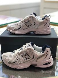 New Balance 530 White Silver Navy EU 38