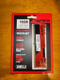 patriot viper 16Gb 2x8Gb ddr4 3200mhz cl18