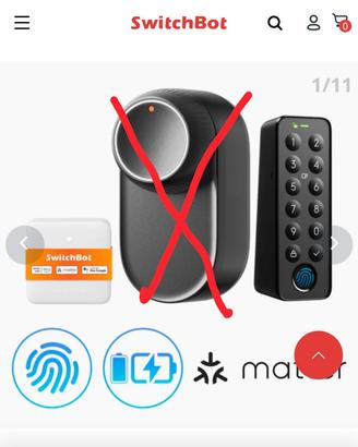 switcbot hub matter e keypad