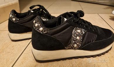 Saucony sneakers strass e perle come nuove