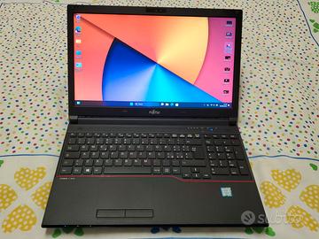 FUJITSU E556.i5-6200,SSD 500GB, Ram 8GB,,15.6"FHD