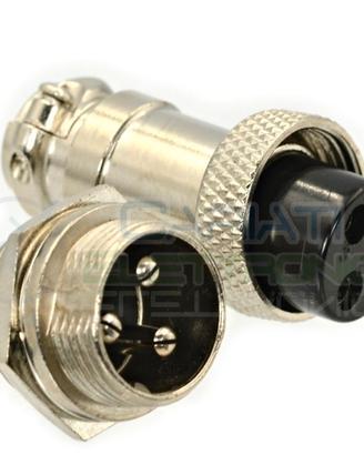 KIT SPINA PRESA MICROFONICA 3 POLI