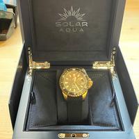 Orologio Solar Aqua
