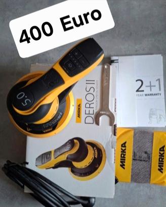 levigatrice elettrica MIRKA DEROS II 5.0 