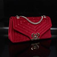 Borsa a Spalla Rossa "Numero 22"