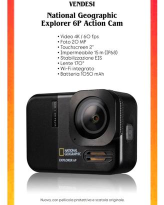 National Geographic Explorer 6P Action Cam