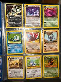 Carte pokemon mix vintage Dark Rocket occasionissi