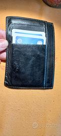 Porta carte di credito uomo vera pelle💚