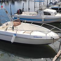 Barca open aquamar 17 con motore 40 cv Evinrude