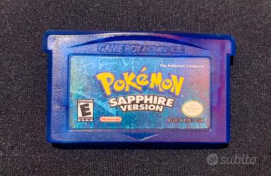 Pokémon Zaffiro – GBA Originale