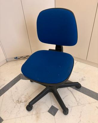 Sedia da Ufficio Blu