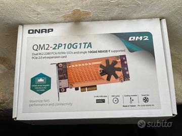 QNAP QM2-2P10G1TA  qm2