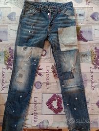 Jeans Dsquared2 Slim Fit Taglia 44 – Originali e p