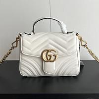 Borsa a tracolla Gucci GG Marmont mini da donna