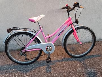 Bici per bimba, 7-11 anni, ruote da 24"