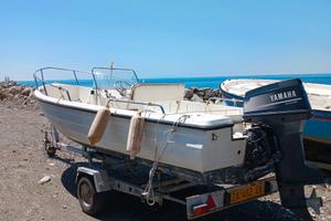 Barca + motore+carrello