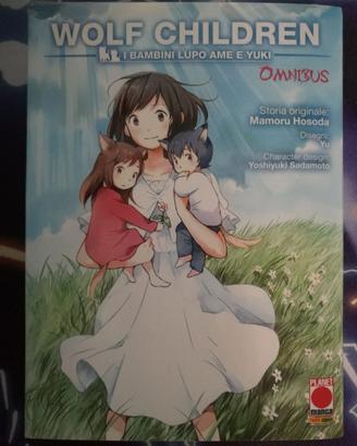 MANGA OMNIBUS WOLF CHILDREN PLANET I BAMBINI LUPO
